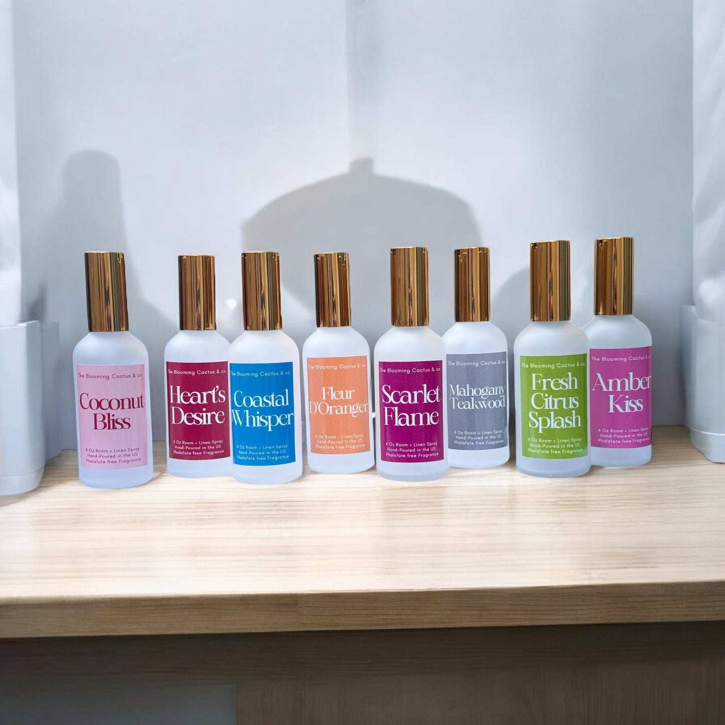 Room Spray - Air Freshener - Odor Eliminator - Car Air Freshener - Home Spray - Linen Spray - Fabric Refresher - Mist Hand Poured - Made in USA |Fleur D’Oranger