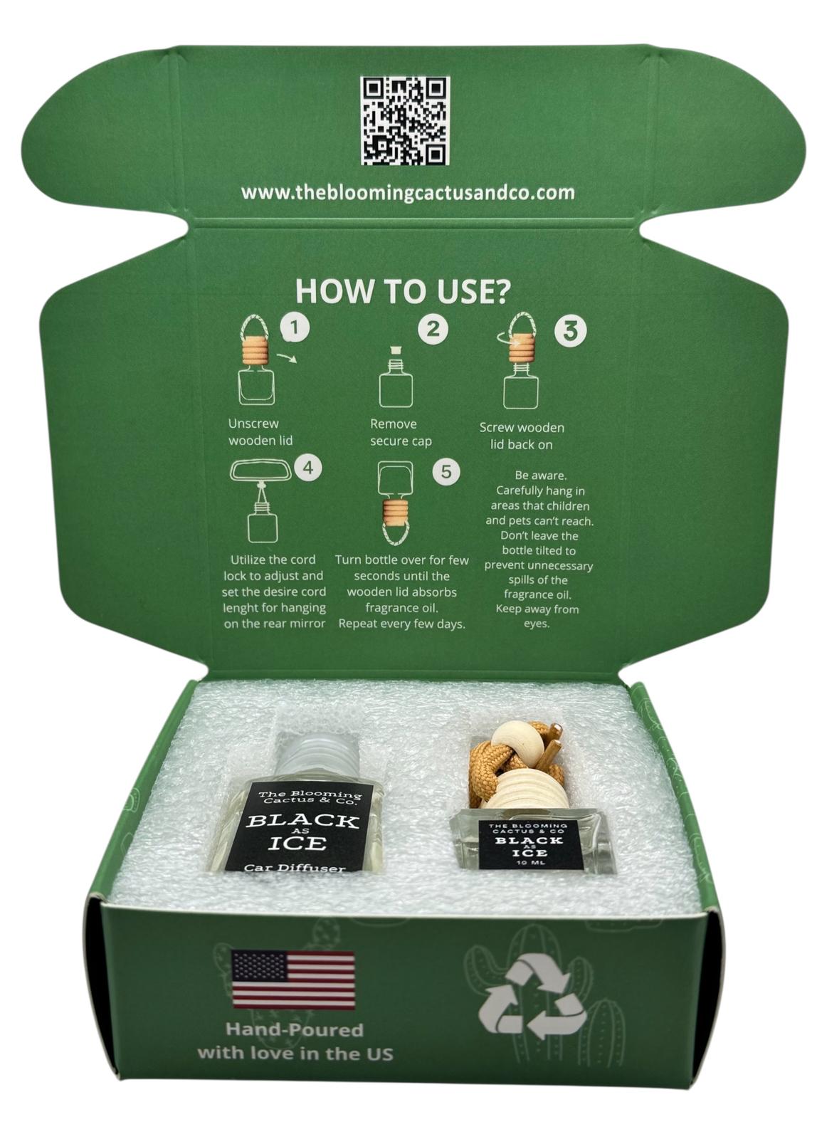 10 ml Car Air Freshener with 1 Oz Refill included