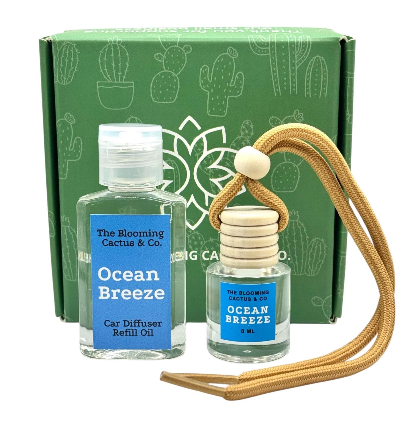 8 ml Car Air Freshener with 1 Oz Refill included