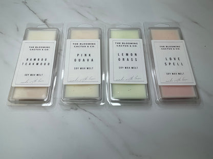 Highly Scented All Natural Soy Wax Melts.