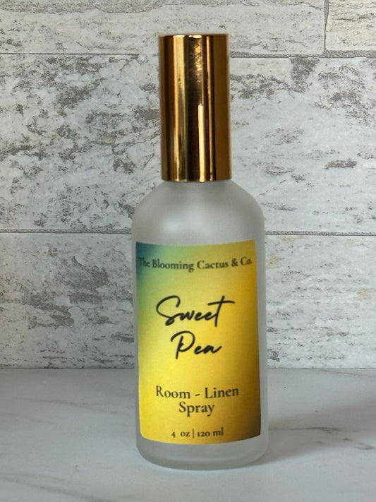 Room - Linen Spray 4 oz | 120 ml | Sweet Pea.