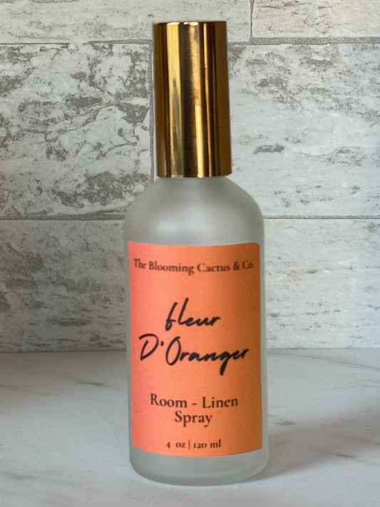 Room - Linen Spray 4 oz | 120 ml |Fleur D’Orange