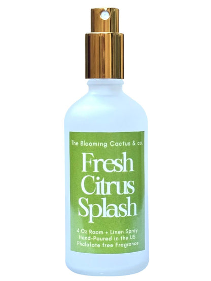 Room Spray - Air Freshener - Odor Eliminator - Car Air Freshener - Home Spray - Linen Spray - Fabric Refresher - Mist Hand Poured - Made in USA| Fresh Citrus Splash..