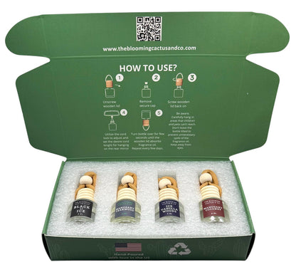 4 Pack Air fresheners | Long lasting car air fresheners, Hand-made in USA