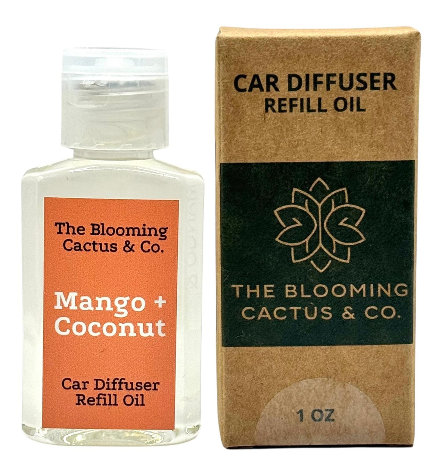 Car Diffuser Refill | Mango & Coconut.